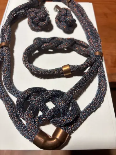 Conjunto de joyería artesanal - miniatura 1