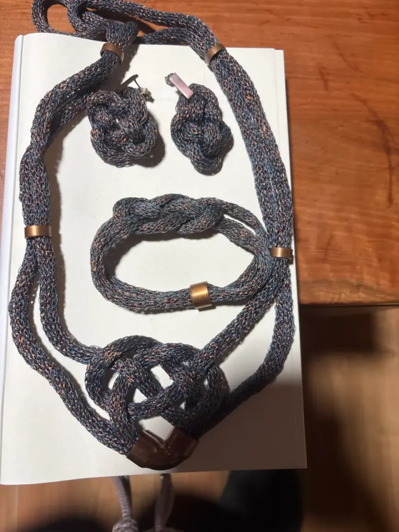Conjunto de joyería artesanal - 2