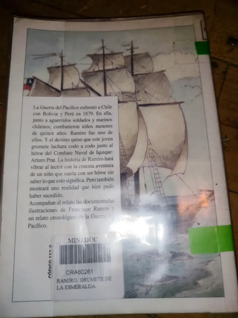 Libro 'Ramiro, grumete de la Esmeralda' - 2