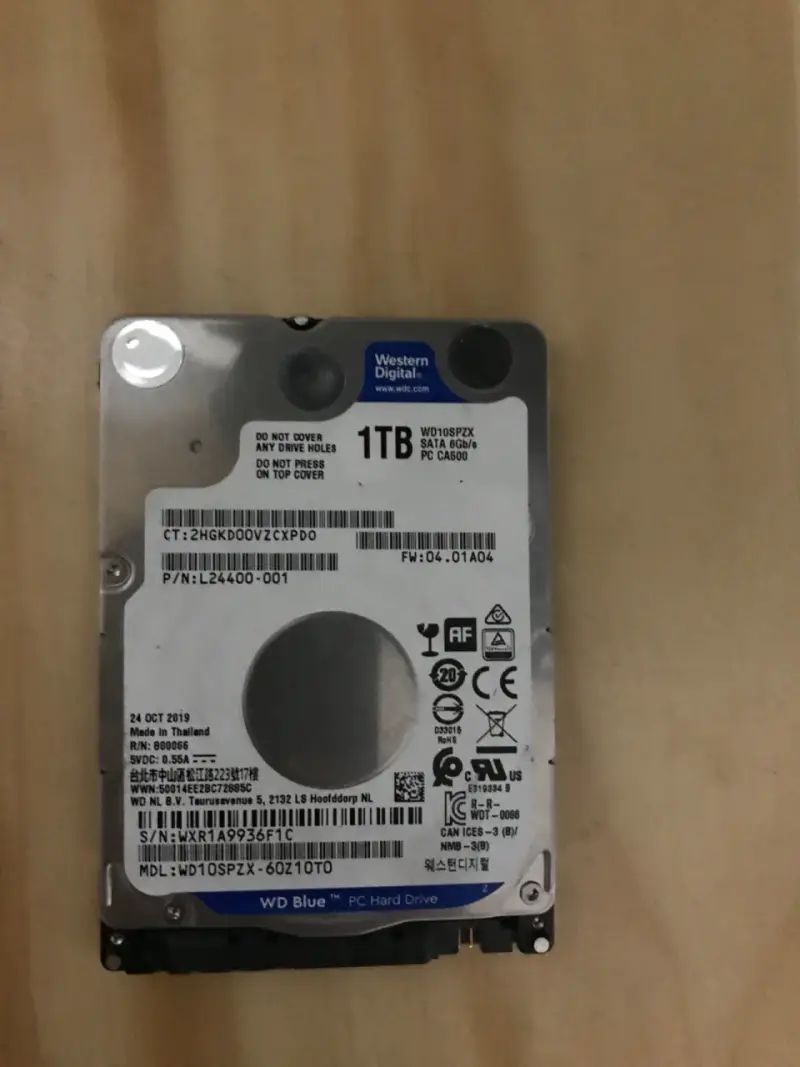 Disco duro WD Blue 1TB - 3