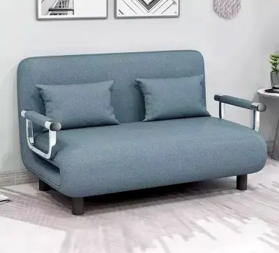 SOFA CAMA EXTENSIBLE AZUL - miniatura 1