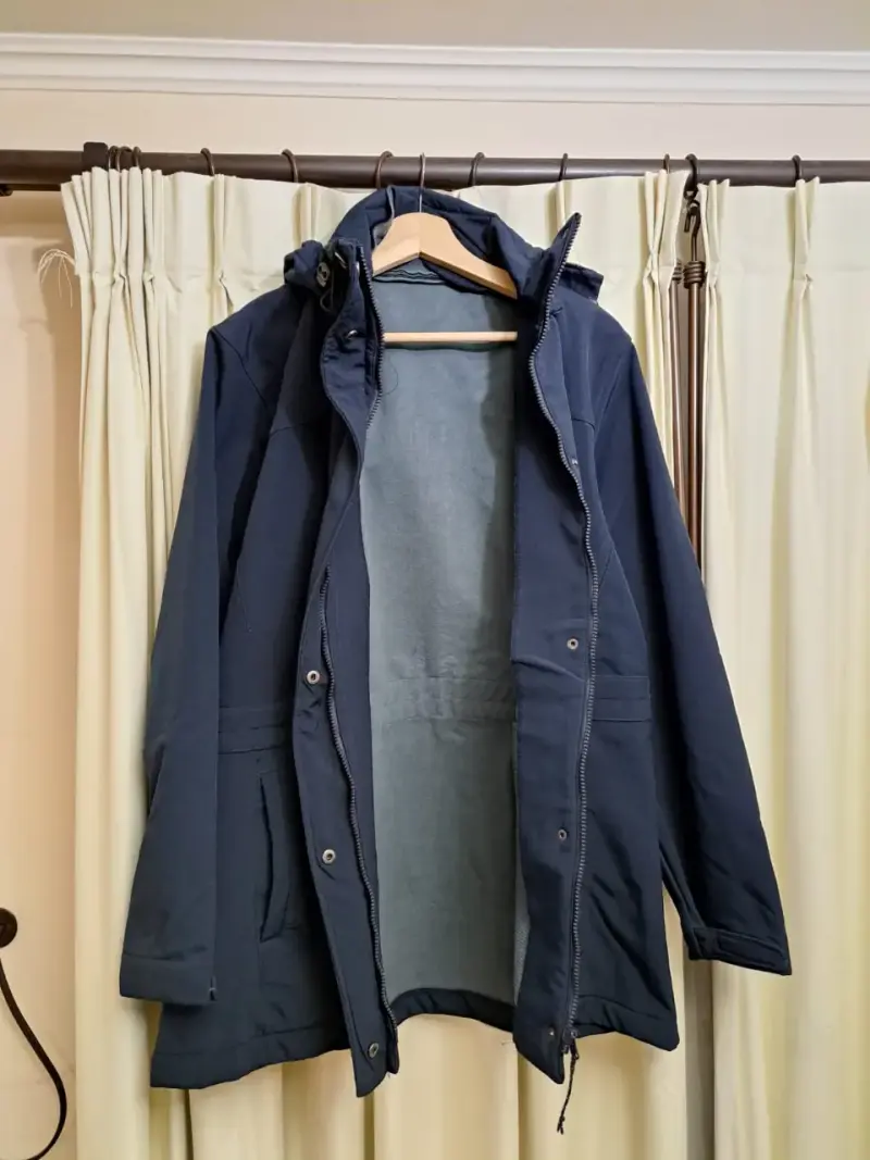 Chaqueta azul para invierno SOFTCHELL - 2