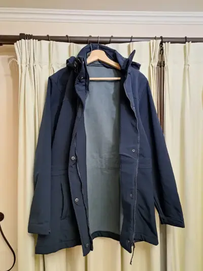Chaqueta azul para invierno SOFTCHELL - miniatura 2