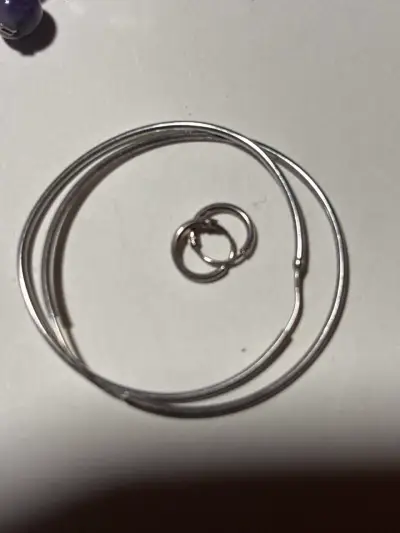 Aros variados en plata - miniatura 5