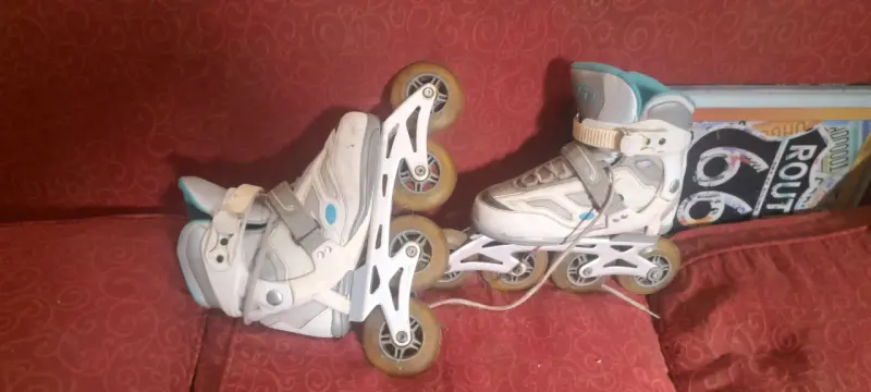 Patines en línea blancos - 1