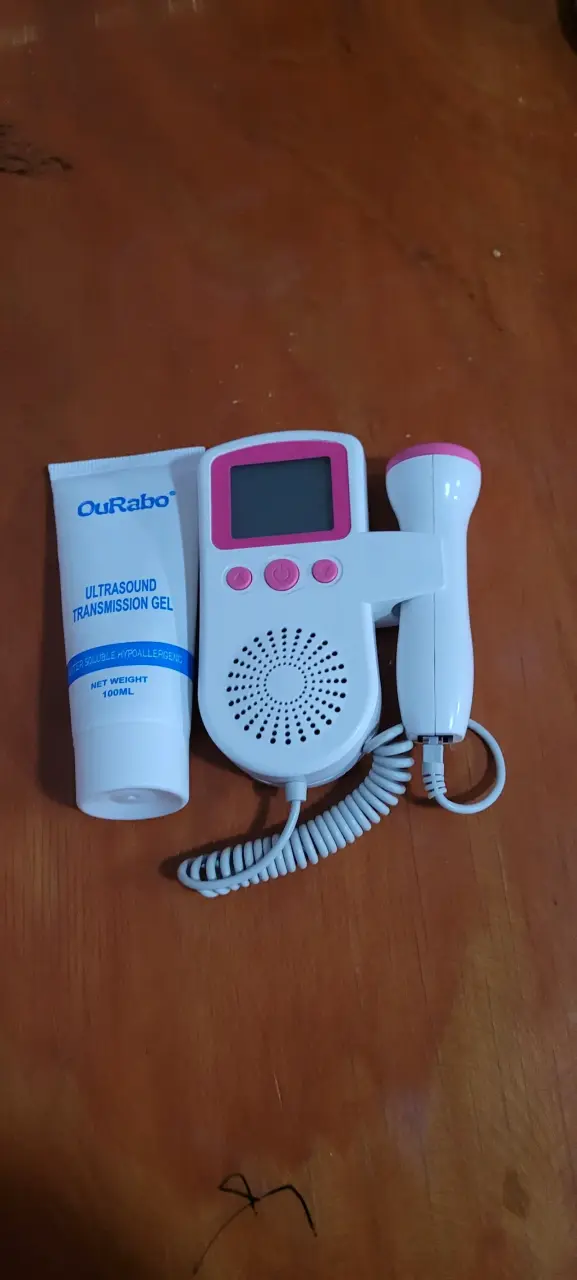 Doppler fetal portátil con gel