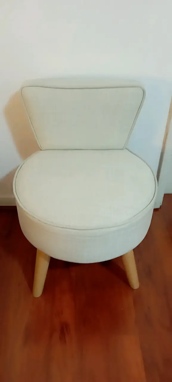 Poltrona mini beige moderna - 1