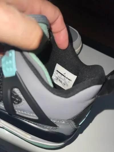 Zapatillas JORDAN Retro4,  grises/ menta - miniatura 6