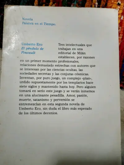 Libro El Péndulo de Foucault - miniatura 2