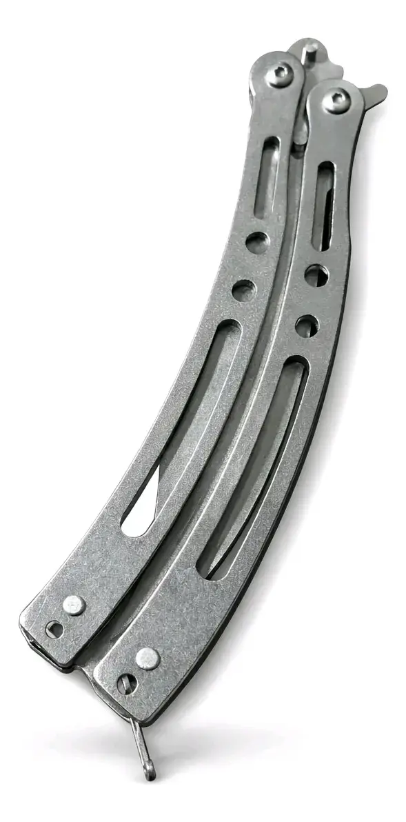 Cuchillo navaja mariposa de acero inoxidable - 2