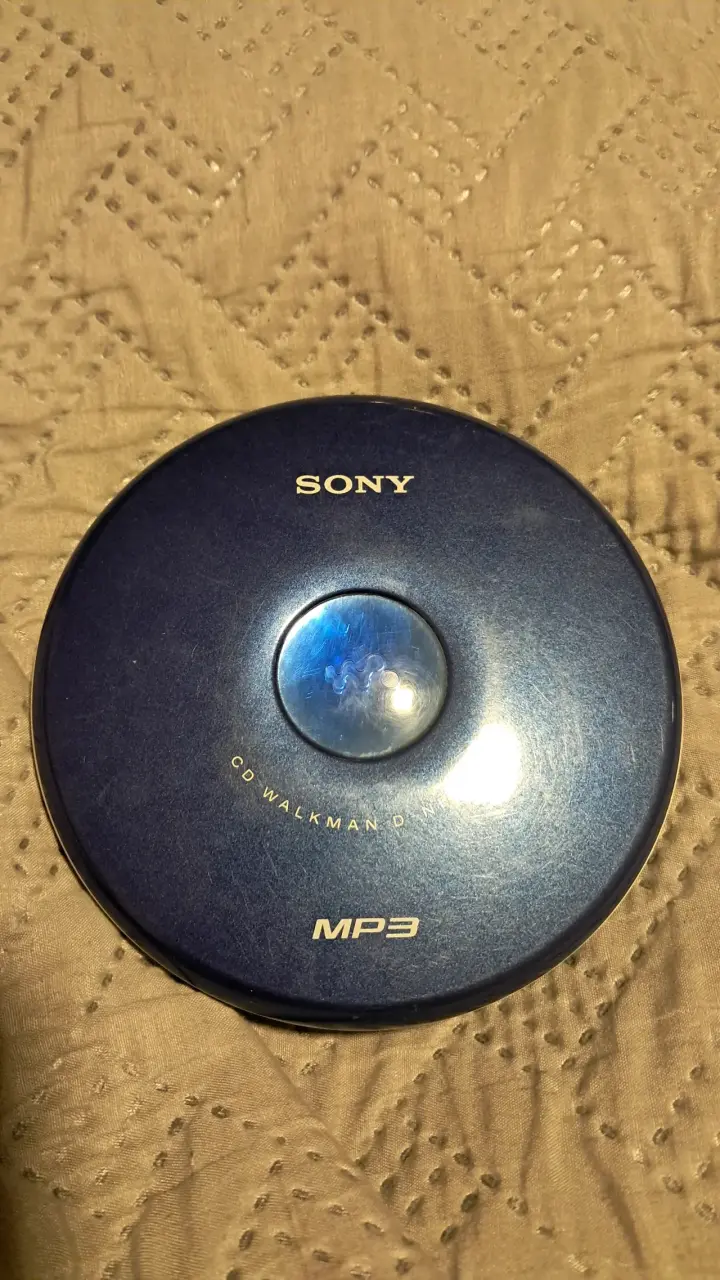 Reproductor Sony CD Walkman azul - 1