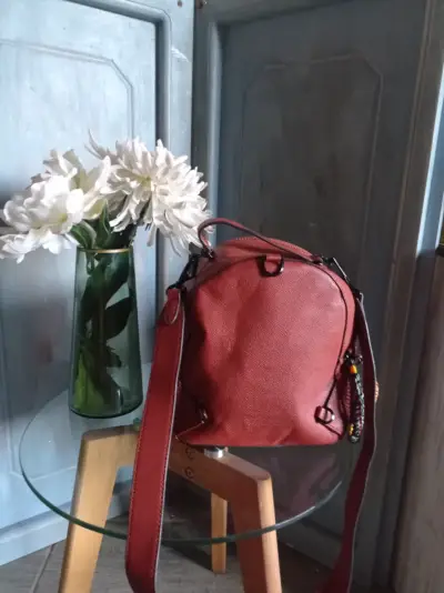 Mochila pequeña craquelada - miniatura 4