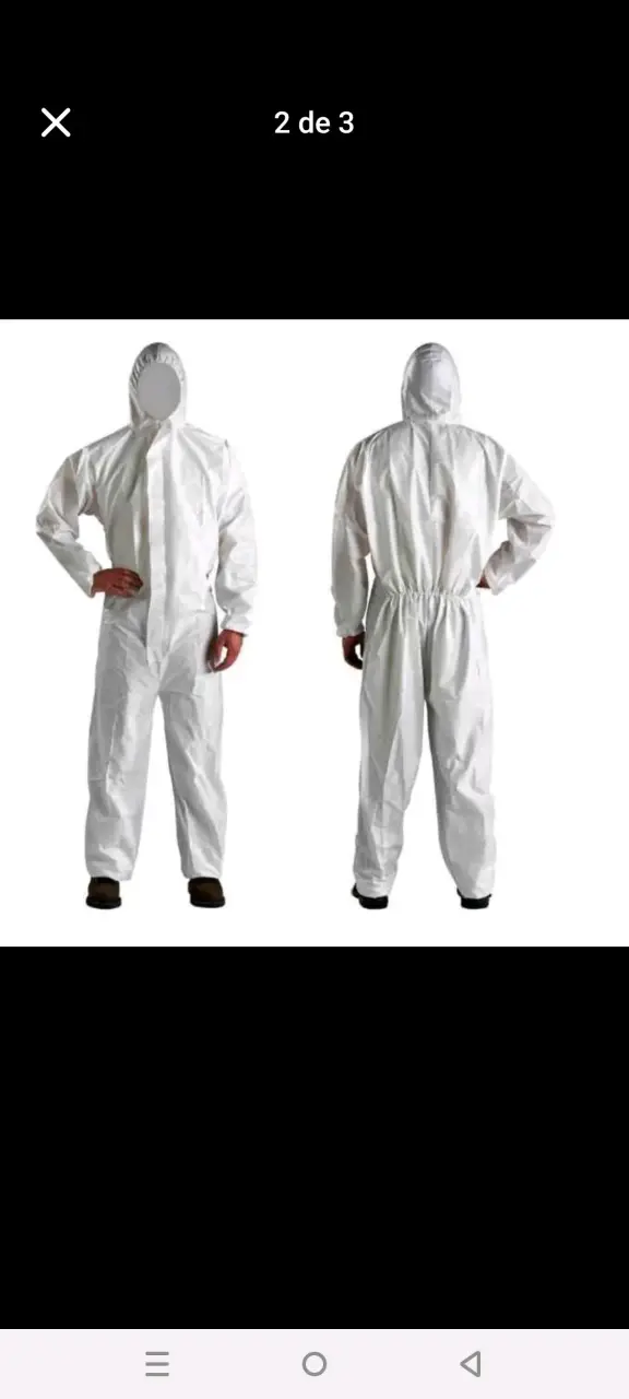 Guantes de Cabretilla de trabajo blancos - 3