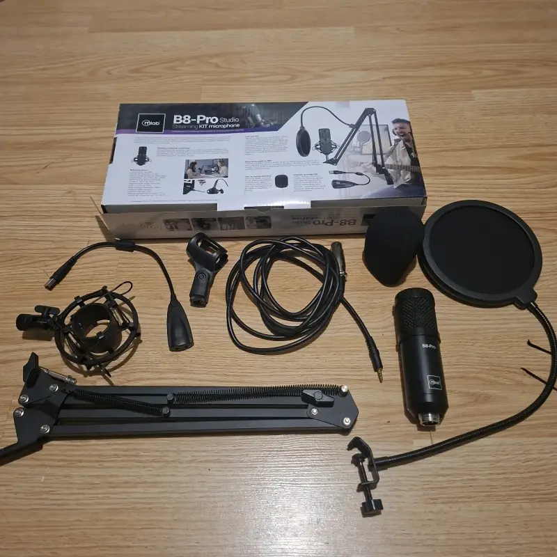 Kit micrófono streaming B8-Pro - 2