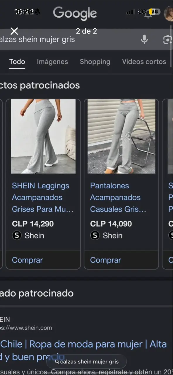 Pantalones deportivos grises - 2