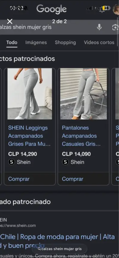 Pantalones deportivos grises - miniatura 2