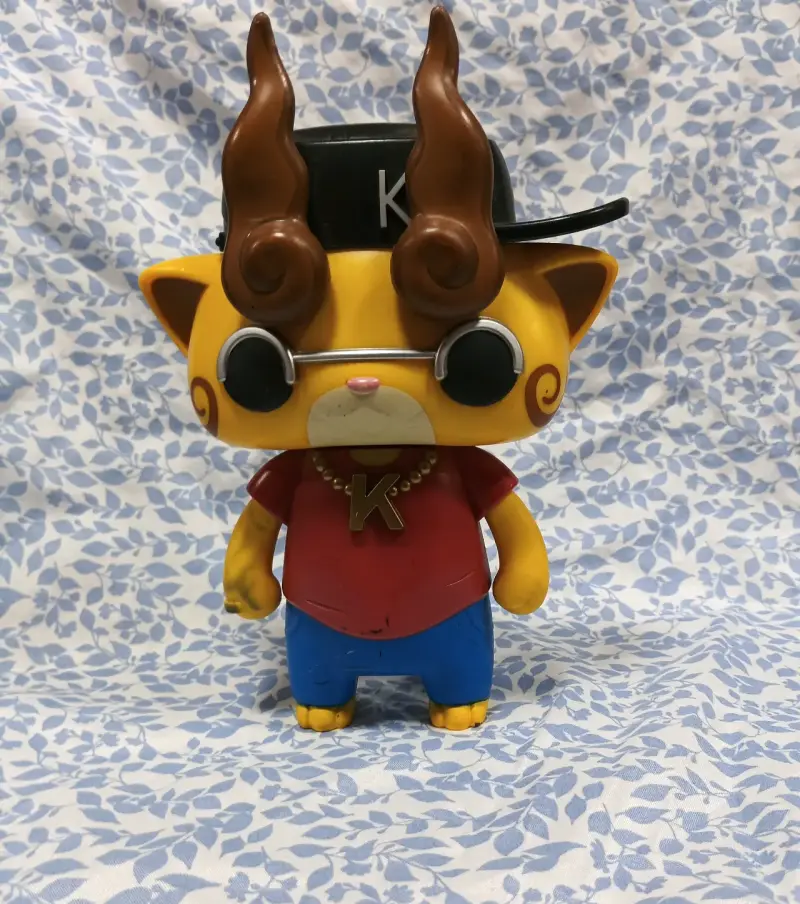 Figura yokai rapero funcionando