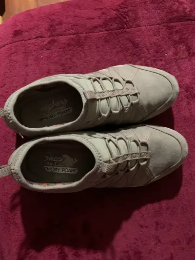 Zapatillas Skechers beige - miniatura 1