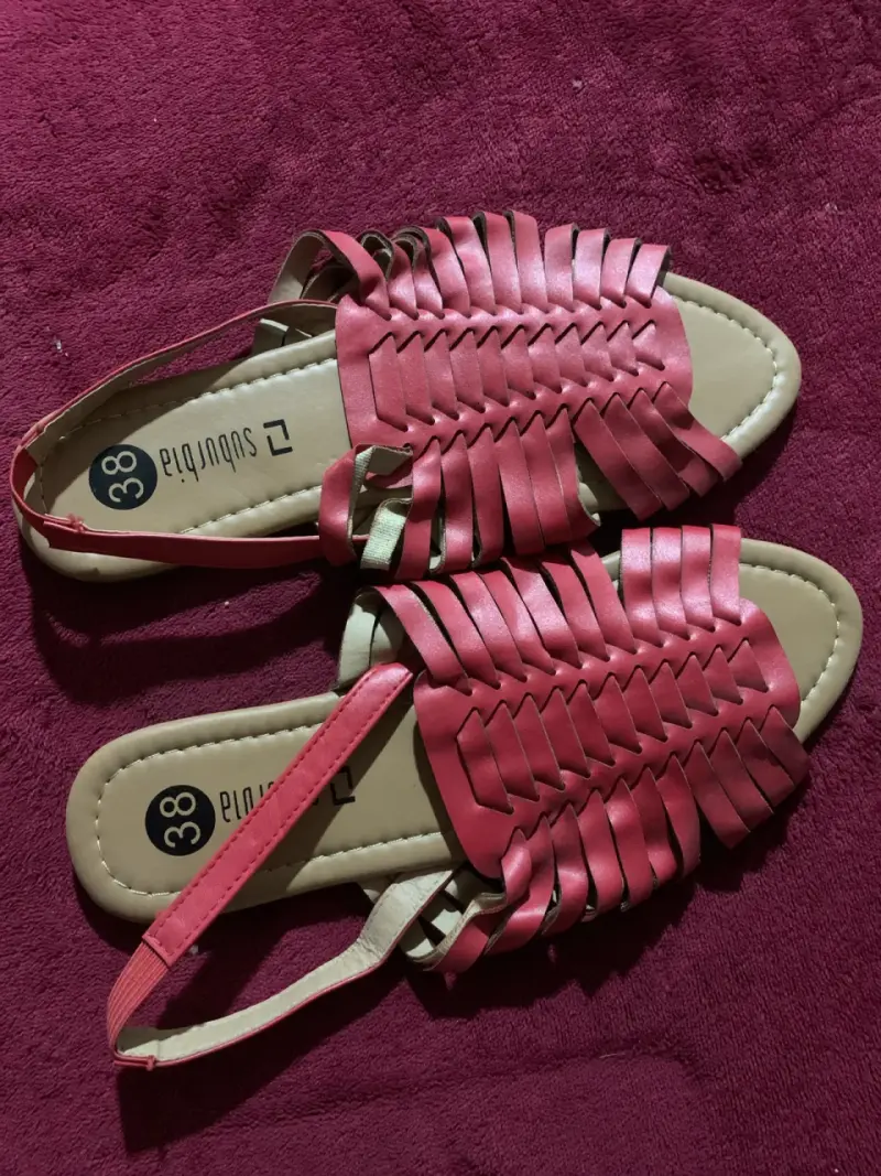 Sandalias rosadas Suburbia talla 38 - 1