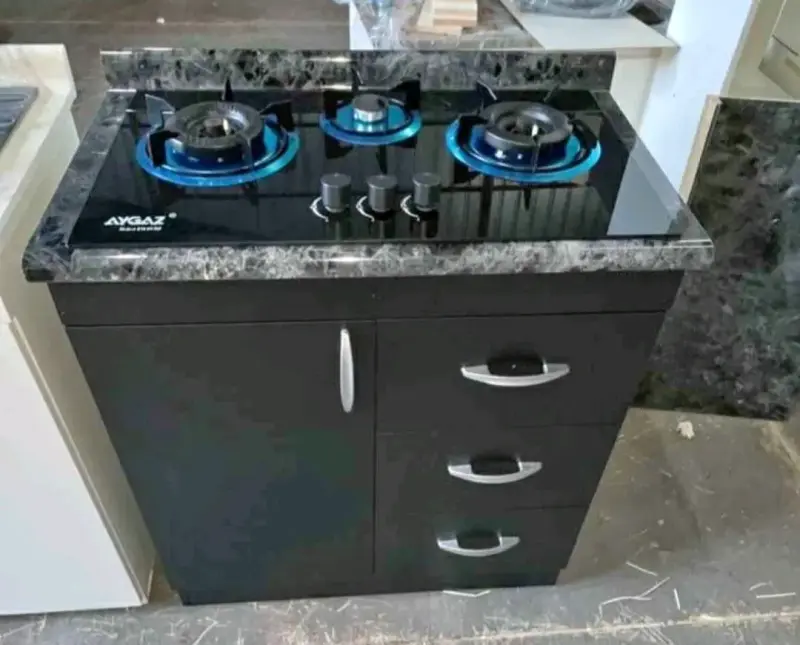 Mueble de Cocina con Encimera 3 quemadores - 3