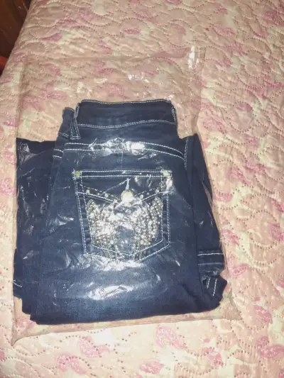 Jeans bootcut azul oscuro - miniatura 2