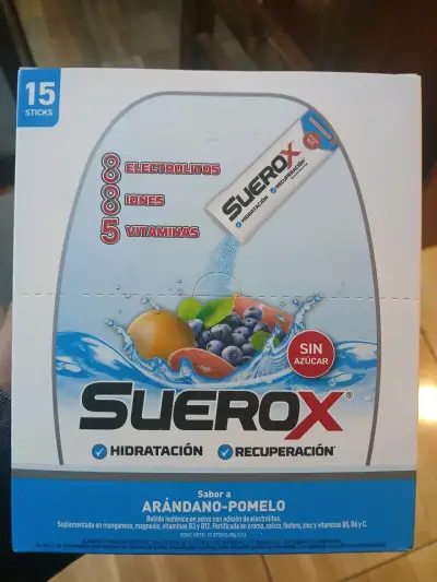 SueroX sabor arándano-pomelo - miniatura 1