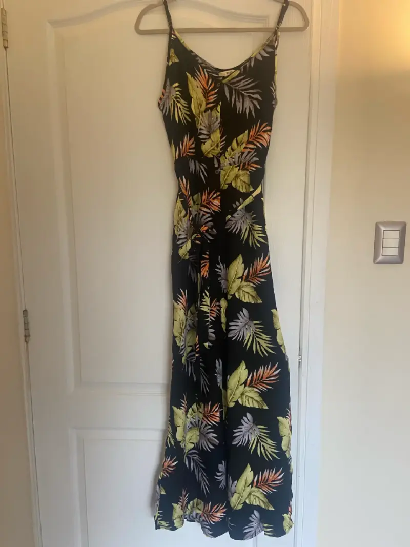 Enterito estampado tropical