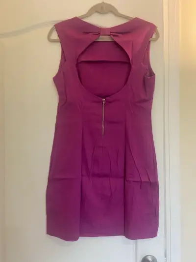 Vestido sin mangas fucsia - miniatura 2