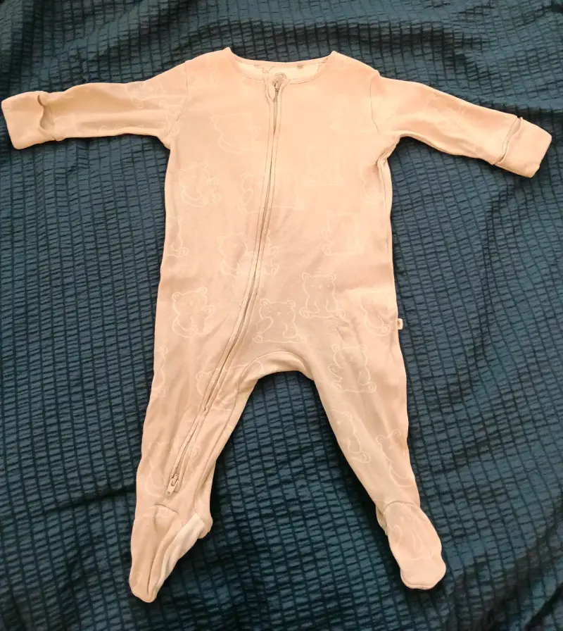 Pijama enterizo de bebé con cierre - 3