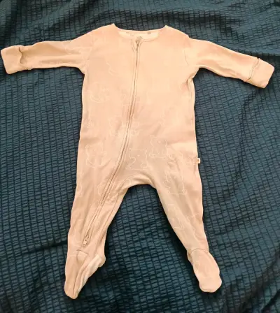 Pijama enterizo de bebé con cierre - miniatura 3