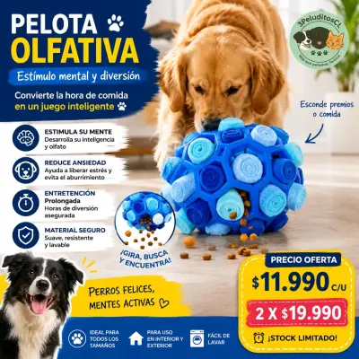 Juguete de pelota para mascota - miniatura 3