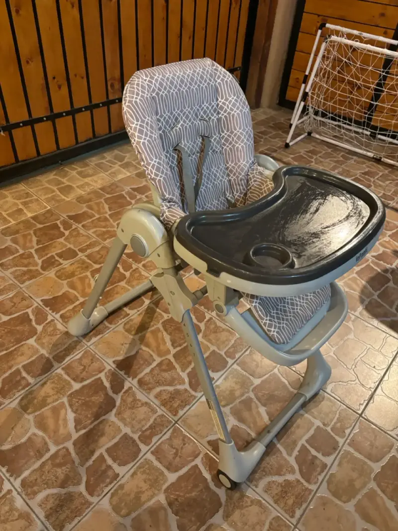 Silla de comer infantil plegable - 2