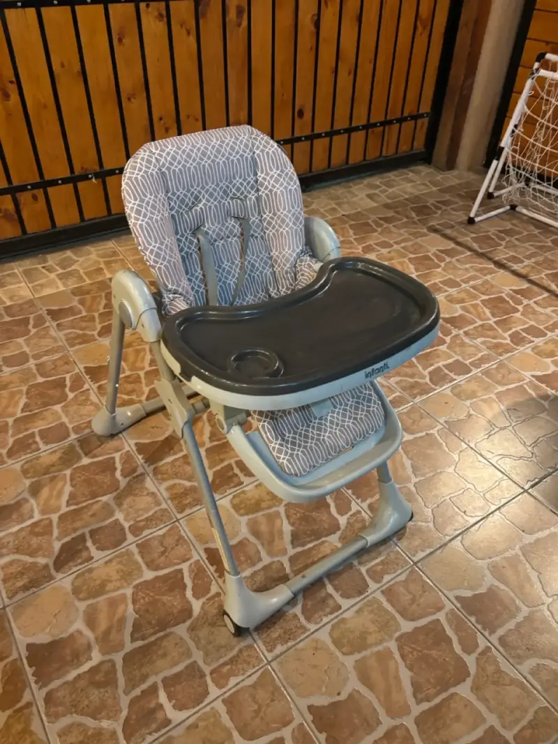 Silla de comer infantil plegable - 4