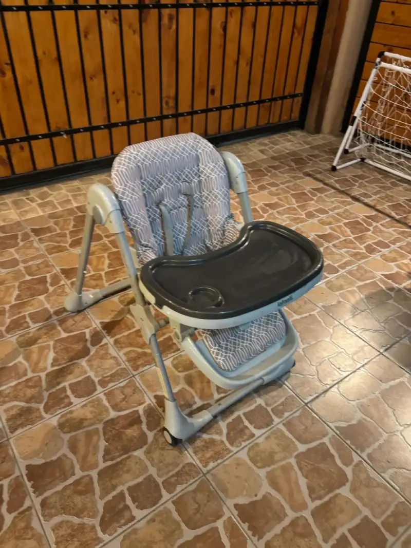 Silla de comer infantil plegable - 5