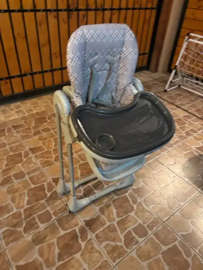 Silla de comer infantil plegable - miniatura 6