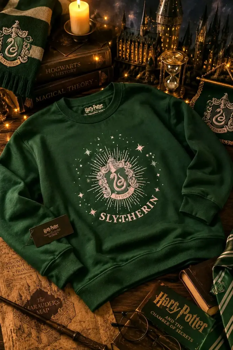 Polerón verde Slytherin