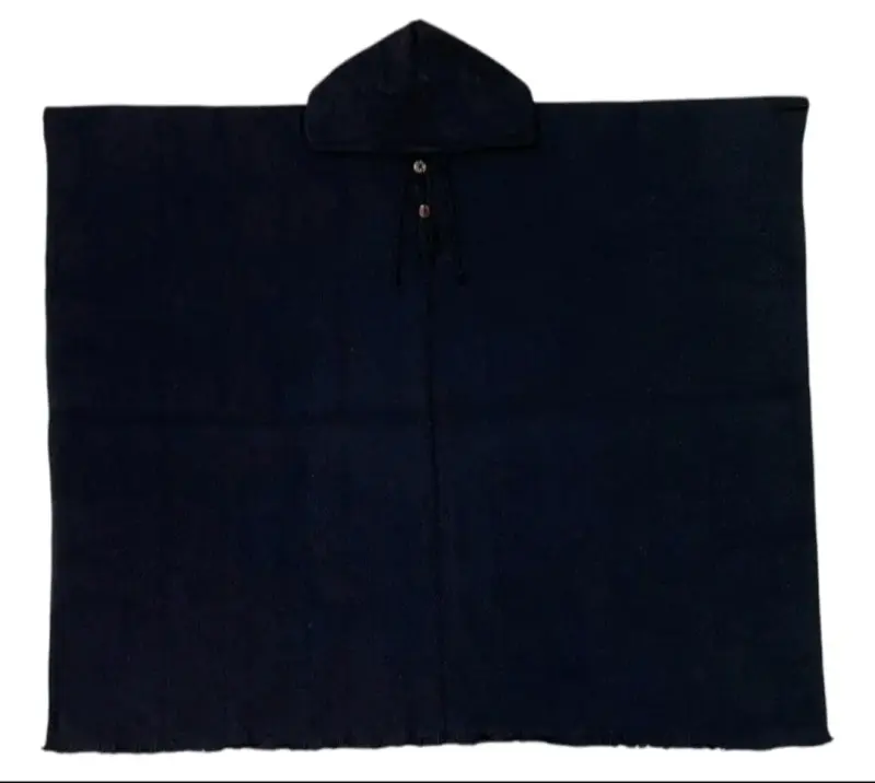 Poncho lana de alpaca Unisex Talla unica - 3