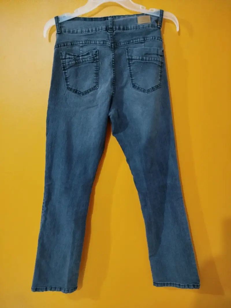Jeans azul oscuro casual - 2