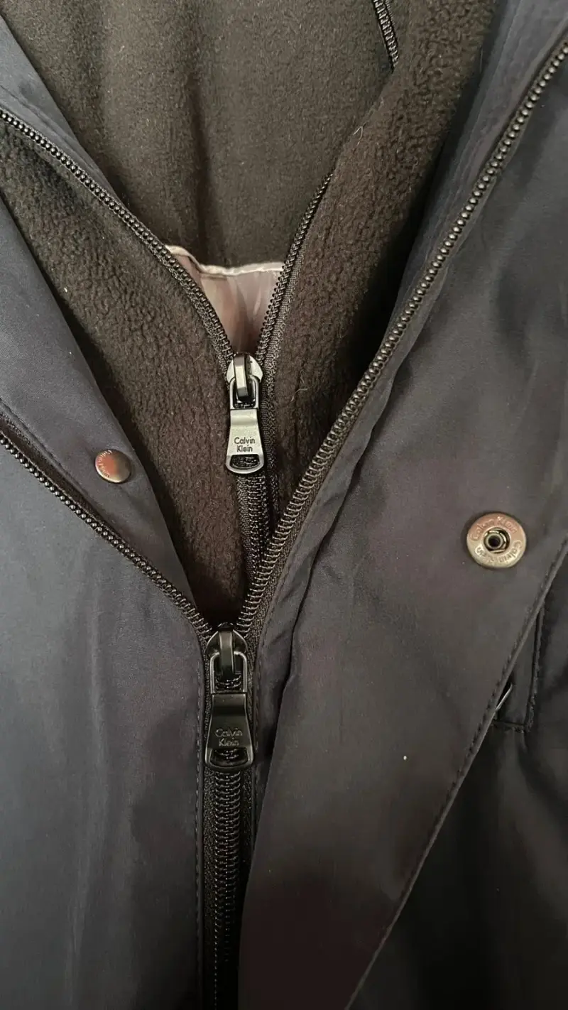 Parka Calvin Klein azul - 4