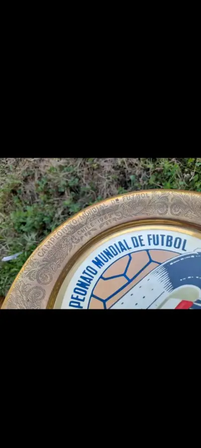 ANTIGUEDAD RECUERDO MUNDIAL FUTBOL CHILE 1962 - miniatura 4