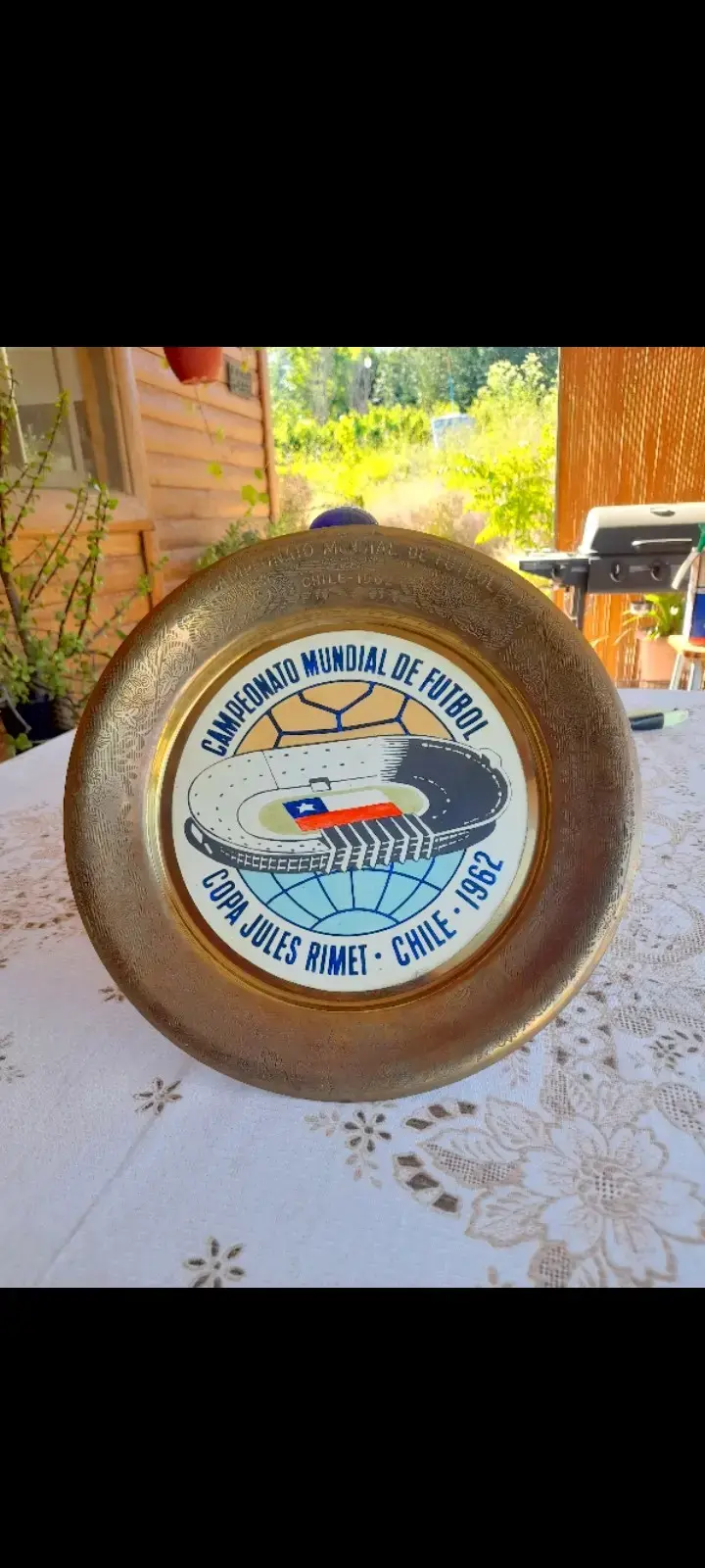 ANTIGUEDAD RECUERDO MUNDIAL FUTBOL CHILE 1962 - 5