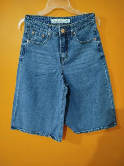 Shorts de mezclilla azul - miniatura 1