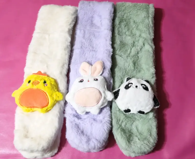 Bufandas de felpa para niños