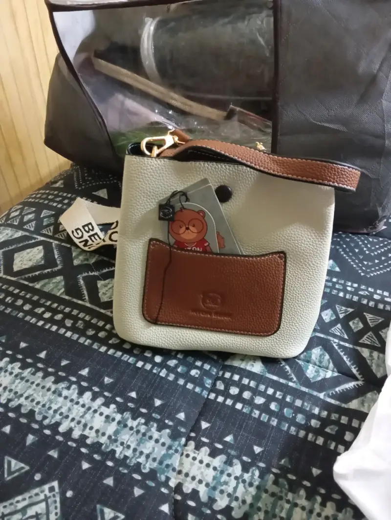 Cartera con diseño de oso - 5