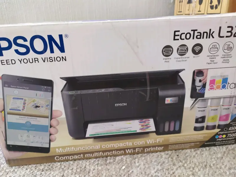 Impresora Epson EcoTank L3210 Wi-Fi - 1