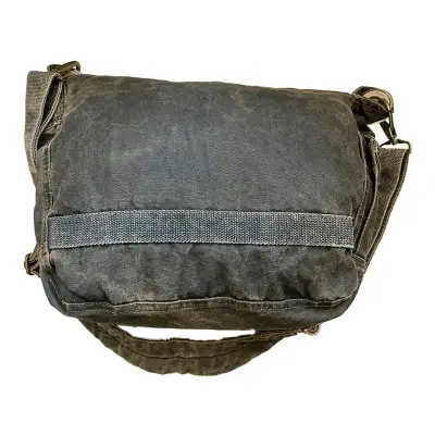 Bolso Bandolera Tela Marca Gino Rodinis Unisex - miniatura 3