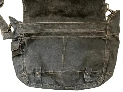Bolso Bandolera Tela Marca Gino Rodinis Unisex - miniatura 4
