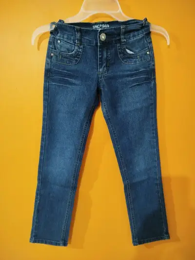 Jeans azul para niños - miniatura 1