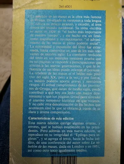 Libro 'La rebelión de las masas' - miniatura 2