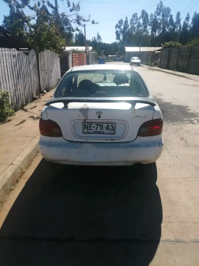 Auto Hyundai Blanco Usado - 2